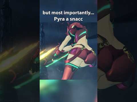 Pyra protec, Pyra attac #xenobladechronicles2 #pyra #mythra #shorts