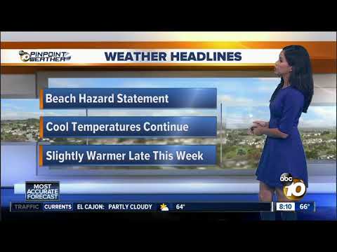 10News Pinpoint Weather for Sun. Oct. 7, 2018