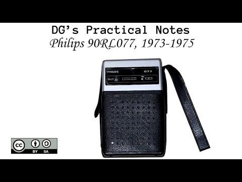 DG’s Practical Notes, U#1 Philips 90RL077, 1973-1975