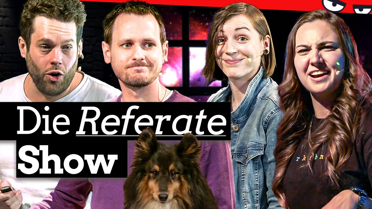 Die Referate Show | Florentin vs. Tobi vs. Janina vs. Marah
