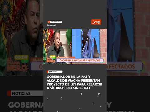 Gobernador de La Paz y alcalde de Viacha presentanproyecto de ley para resarcir a víctimas del sinie