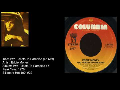 Eddie Money- Two Tickets To Paradise (45 Mix)