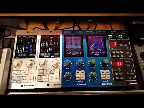 TC electronic Brickwall HD Master X HD PEQ3000 DYN3000 TC8210 Like stombox of MIDI