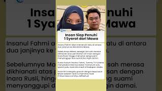 Insanul Fahmi Siap Penuhi 1 Syarat dari Mawa demi Damai usai Dipolisikan Bersama Inara Rusli
