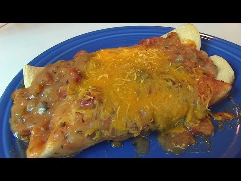 Betty's Ground Beef and Cheese Enchiladas