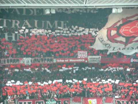 FC Nürnberg - Benfica Lissabon Choreo 02 Rückspiel UEFACUP