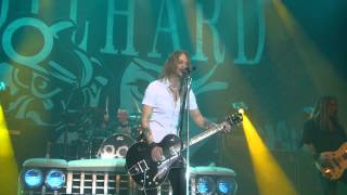 Gotthard - Get Up 'N' Move On + Sister Moon + Right On + Master Of Illusion (Neuchâtel 29/11/14)