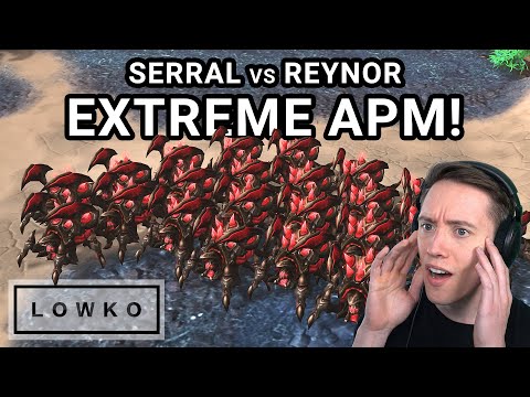 StarCraft 2: EXTREME APM - Serral vs Reynor! (Best-of-5)