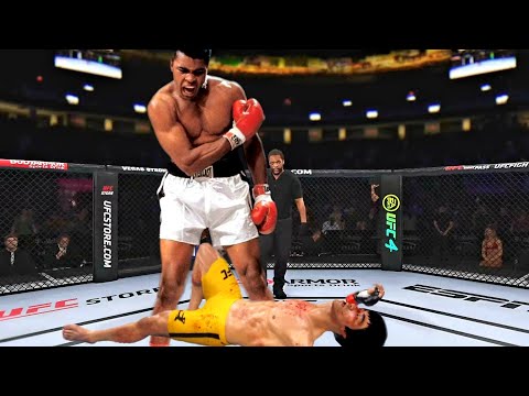 PS5 | Bruce Lee vs. Legend Ali "Boxer" (EA Sports UFC 4)