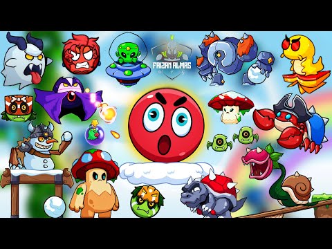 Ball V - Red Boss Challenge | All Bosses - Boss Fight | MGIF | Android Gameplay WFG
