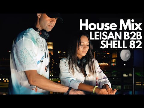 LEISAN B2B SHELL 82 - Live @  DTLA, California / House dj mix  / 4K