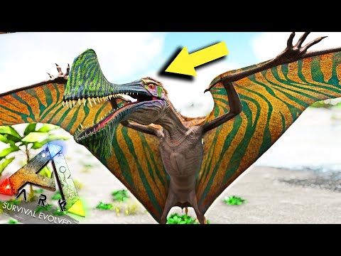 FÁCIL! NO SOCO! Domesticação Tropeognathus + Crystal Isles ARK Survival Evolved