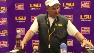 LSU coach Les Miles lauds Saturday scrimage as 'physical' | Video