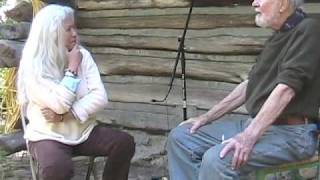 Pete Seeger and June Millington&#39;s grandmother (Marjorie Porter)