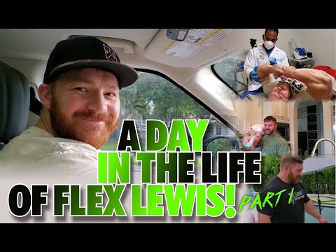 A DAY IN THE LIFE OF FLEX LEWIS PART 1.