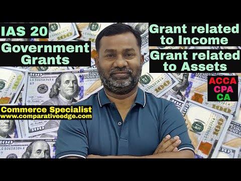 IAS 20 Government Grants | Financial Reporting | ACCA F7 | CA | CPA | Commerce Specialist |
