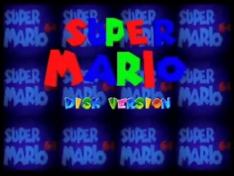 Super Mario 64 Disk Version - 64DD - Boot + 2 bugs