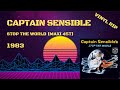 Captain Sensible Stop The World 1983 Maxi 45T