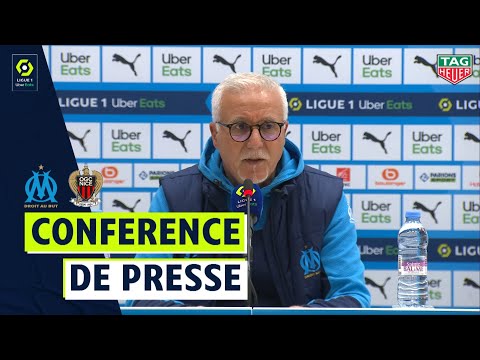 Conférence de presse OLYMPIQUE DE MARSEILLE - OGC NICE (3-2) - Ligue 1 Uber Eats / 2020-2021