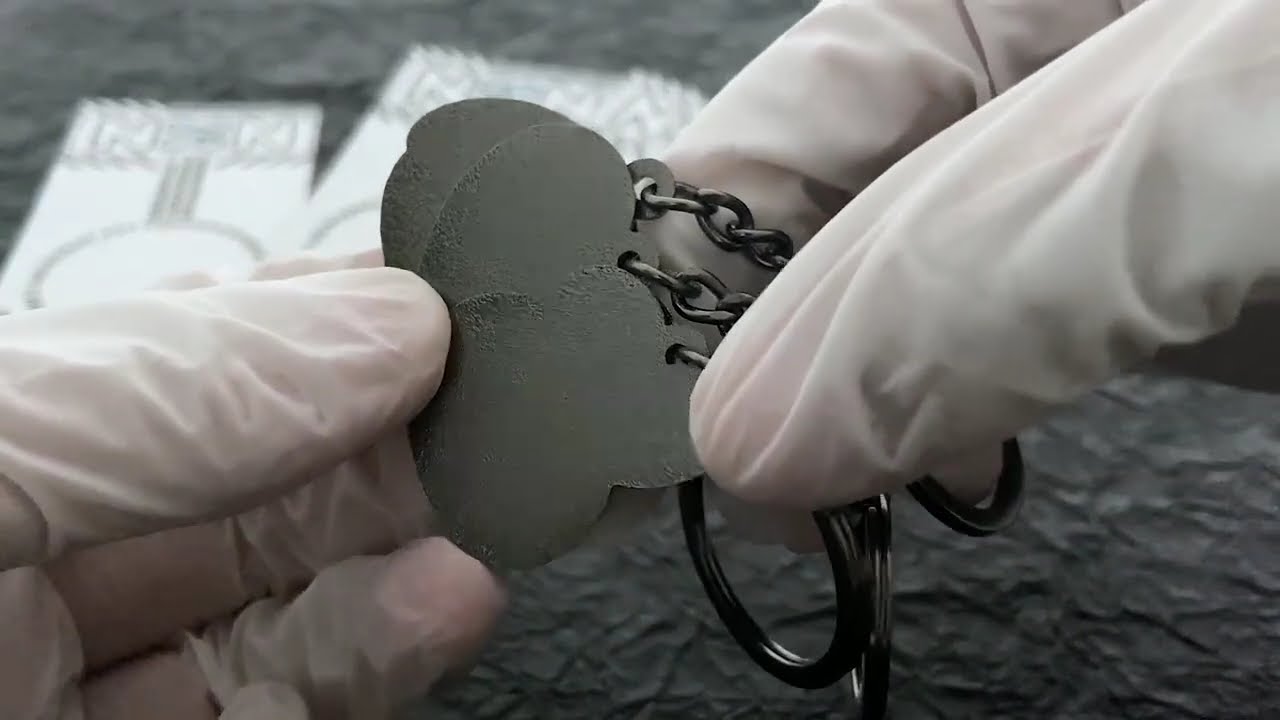 2178-卡通动物搪瓷椭圆形钥匙扣