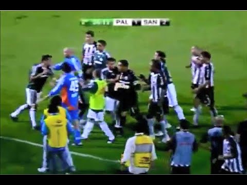 Palmeiras 1x2 Santos - Campeonato Paulista 2009