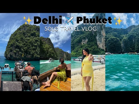 {Exploring Thailand Alone }– My First International Solo Travel Adventure!”✈️ #Thailandvlog #2025 