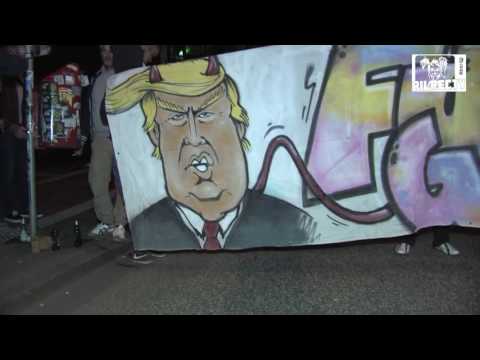 Räumung der Straße am Gruenen Jaeger 4.7.2017