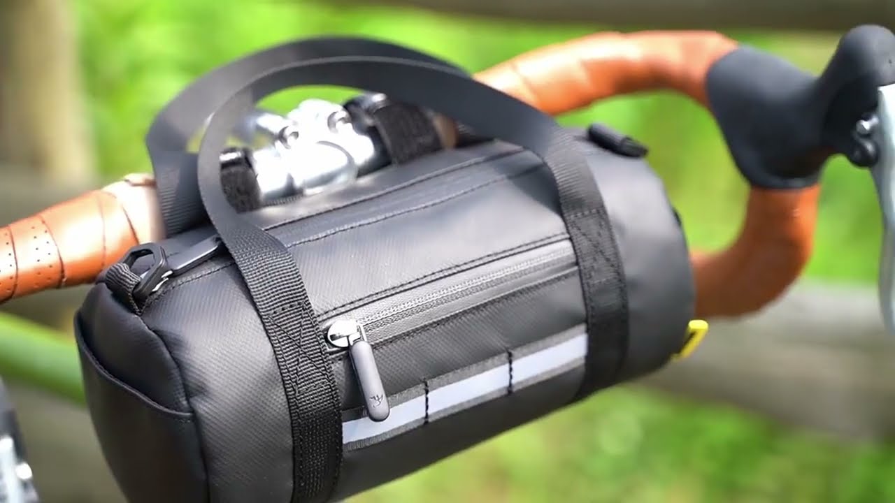 Sacoche de guidon tube 2 en 1