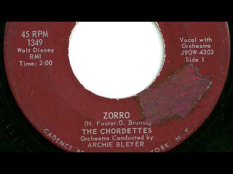 Chordettes - "Zorro"