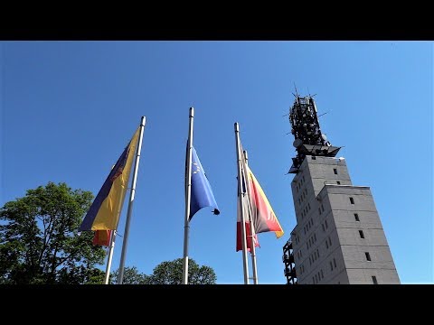 Der Schaumbergturm auf dem Schaumberg bei Theley