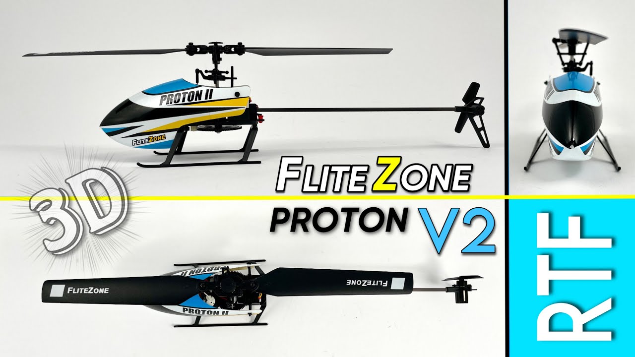 FliteZone Helikopter Proton 2 4-Kanal, 6G, RTF