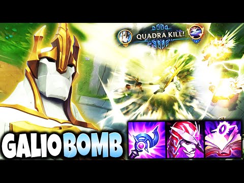 GALIO HITS LIKE A BOMB! Sett Early thought he could save his TEAM FROM THIS 🔥 LoL Top Galio Gameplay