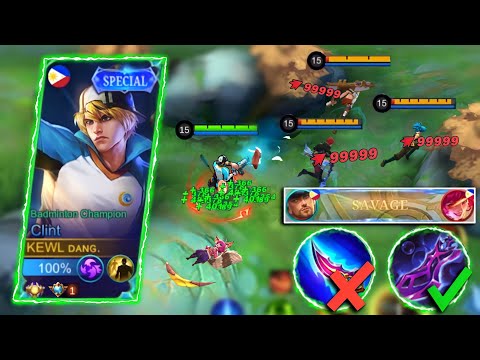 SAVAGE!! MOONTON THANKS FOR ANOTHER ONE HIT DELETE BUILD THIS NEW SEASON🔥 CLINT USERS MUST TRY!!!