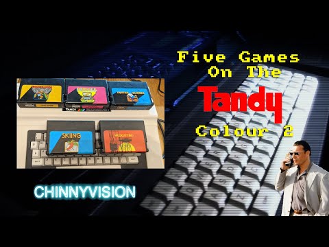 ChinnyVision - Ep 338 - FIVE Tandy Colour 2 Games (Coco 2)
