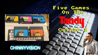 ChinnyVision - Ep 338 - FIVE Tandy Colour 2 Games (Coco 2)