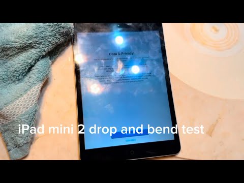 Drop and bend test iPad mini 2