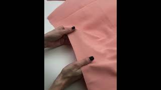 8065-11 Искусственный шёлк матовый цвет Персиковый 130 гр/м2, 150 см на YouTube