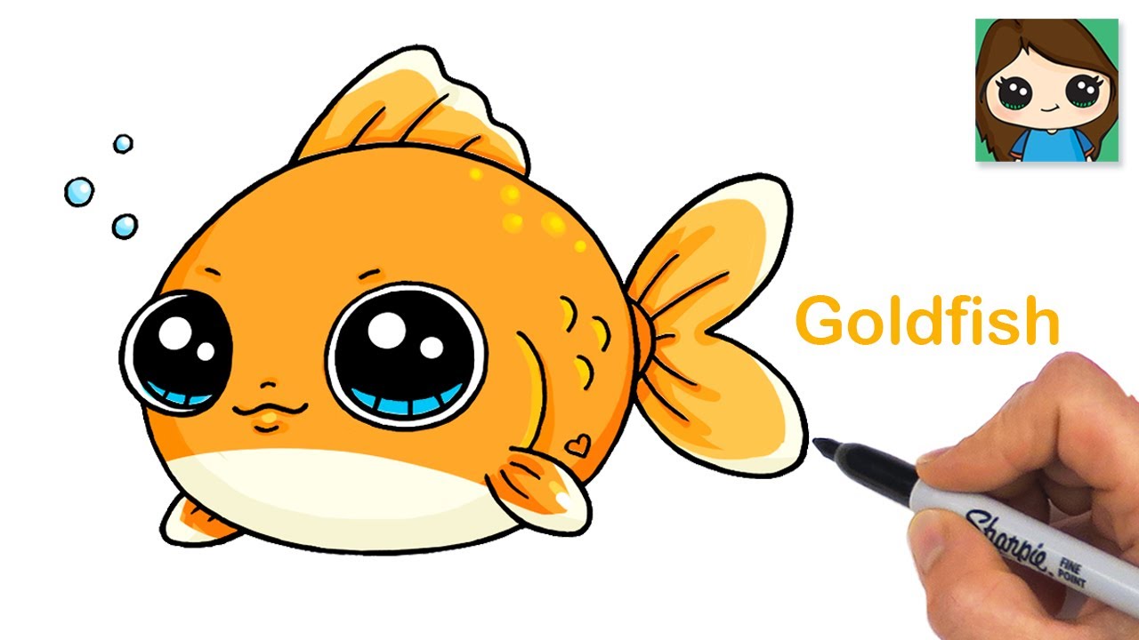 How to Draw a Goldfish