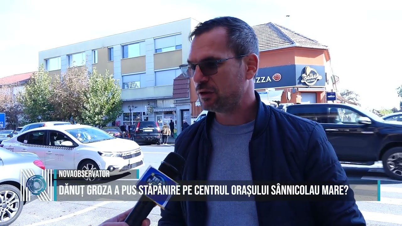 Dănuț Groza a pus stăpânire pe centrul orașului Sânnicolau Mare?