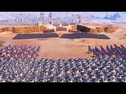 GIANTS ATTACK MEDIEVAL CITY UEBS - Ultimate Epic Battle Simulator