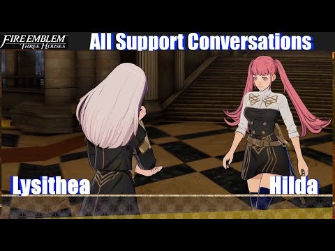 FE3H Lysithea & Hilda Support Conversations (B / C) - Fire Emblem Three Houses