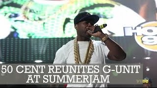 50 Cent Reunites With G-Unit At Hot 97's 2014 Summer Jam
