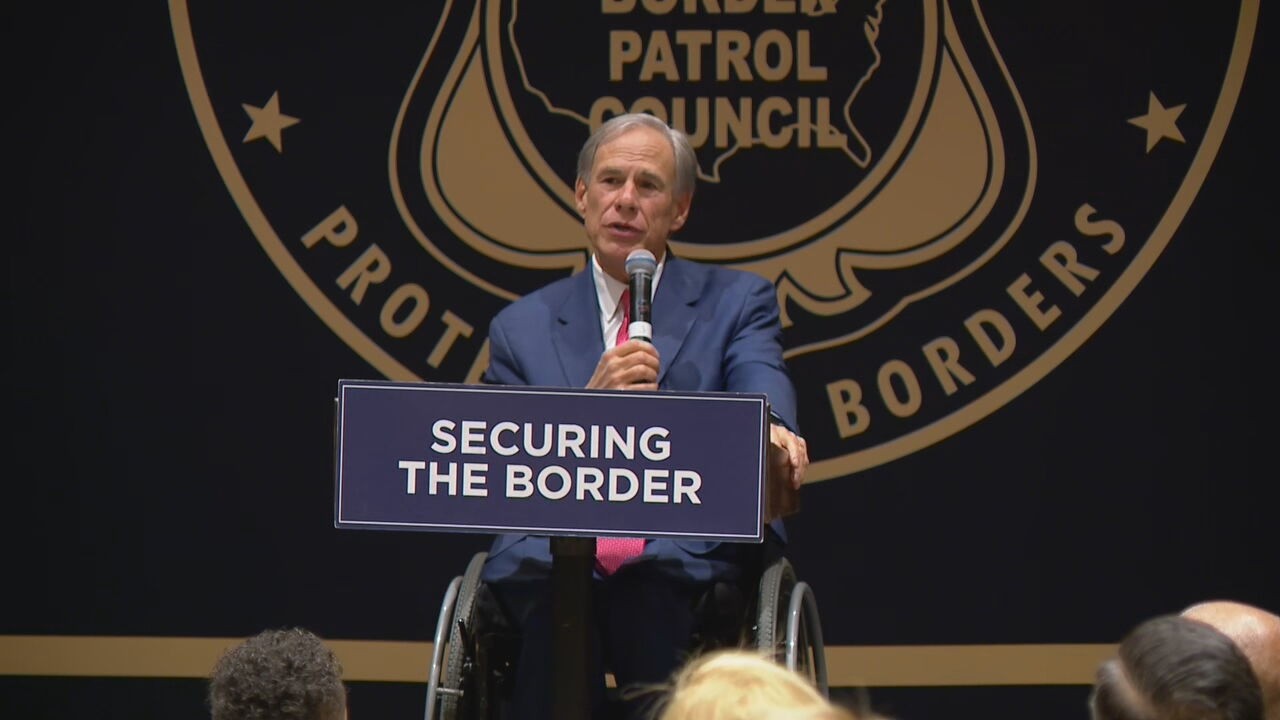 Gov. Greg Abbott's keynote speech at National Border Patrol Council Dinner