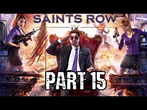 Saints Row IV / 4 Co op Gameplay Commentary Walkthrough Part 15 - Synchronized Dubstep Gun