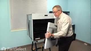 Range, Stove, Oven Repair - Replacing the Door Hinge (Whirlpool Part # 74008014)