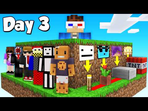 I Trapped 10 YouTubers in a MORPH Hide and Seek Game