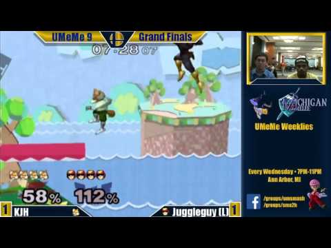 UMeMe 9 - KJH (Fox) vs. Juggleguy (Captain Falcon) Grand Finals