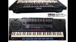 Video thumbnail for YAMAHA PSS - 790 (sound and styles) by Keyboards - review - repair