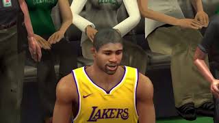 NBA 2k18 Classic Match(All time Lakers vs All time Celtics)Overtime