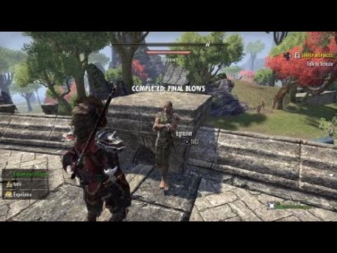 The Elder Scrolls Online: Tamriel Unlimited Final blows